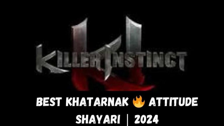 Top] Best Khatarnak 🔥 Attitude Shayari | 2024