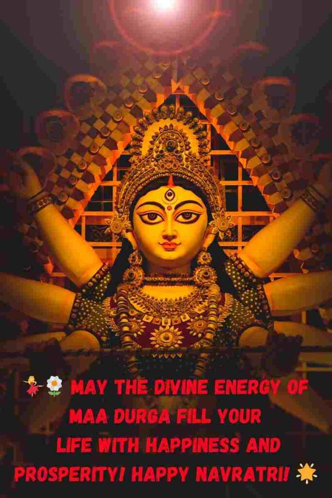 Happy Navratri wishes for WhatsApp