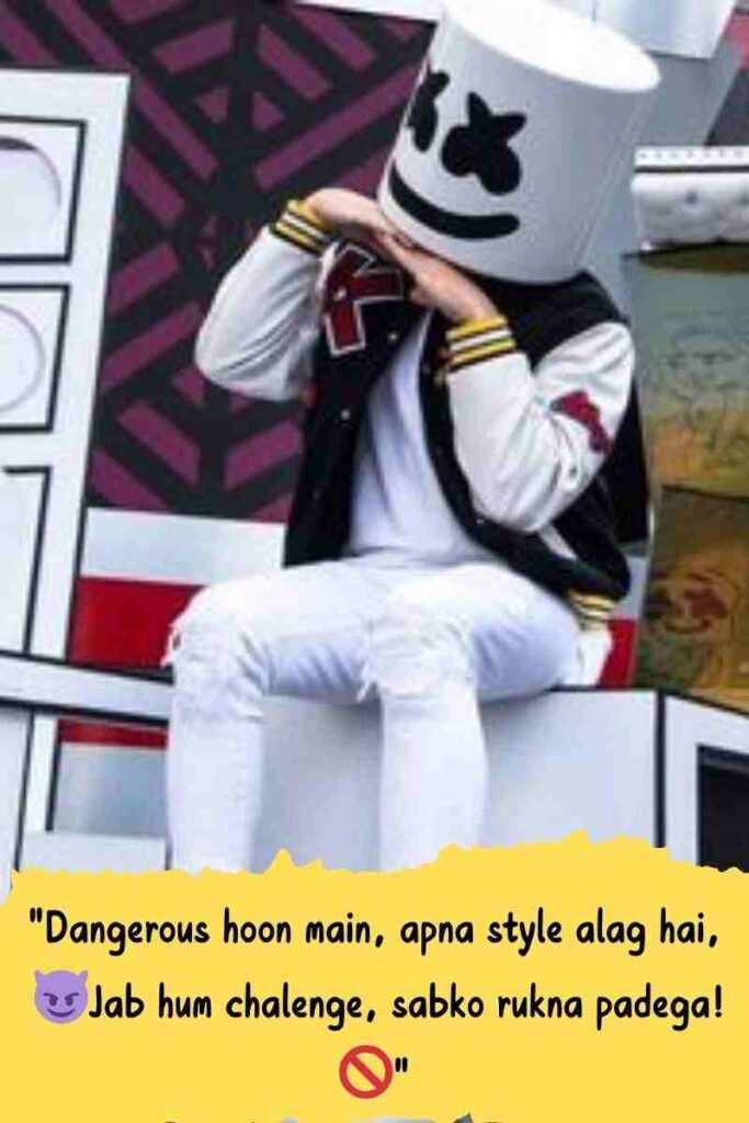 Dangerous attitude shayari