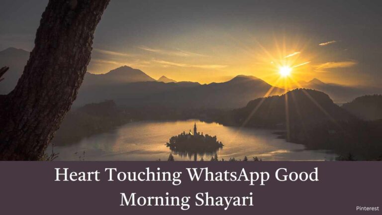 Heart Touching WhatsApp Good Morning Shayari