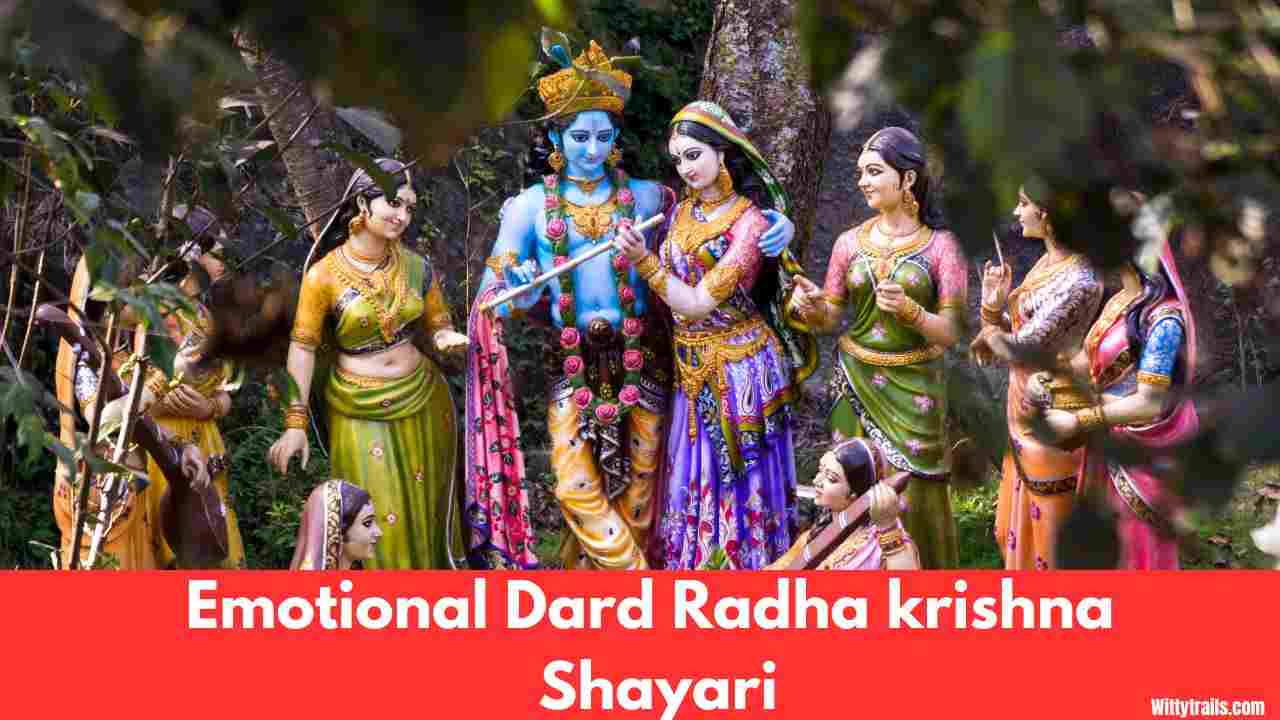 Emotional Dard Radha krishna Shayari