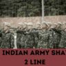 120+ Indian Army Shayari 2 Line