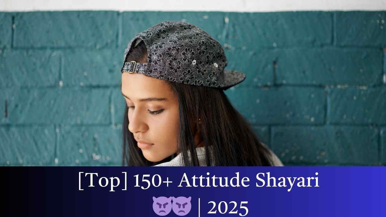 [Top] 150+ Attitude Shayari 👿👿 | 2025