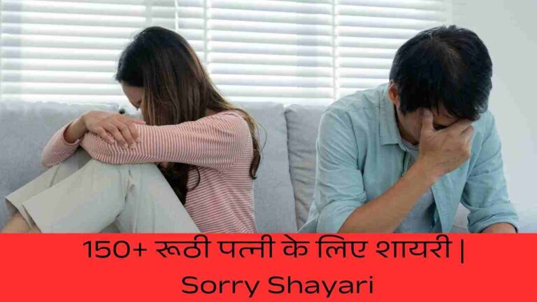 Sorry Shayari To Wife