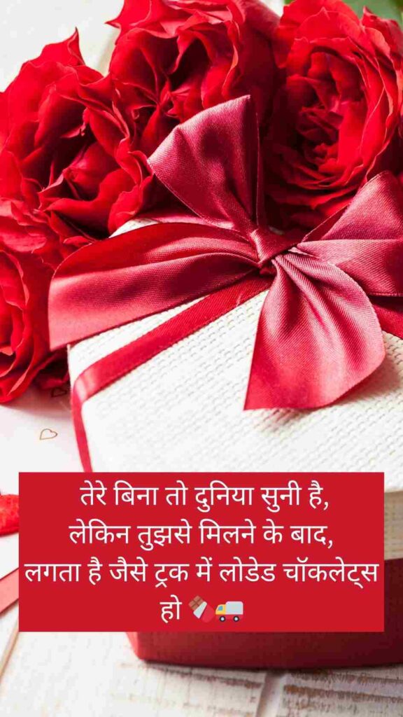 Funny Valentines Day Shayari For Girlfriend In Hindi