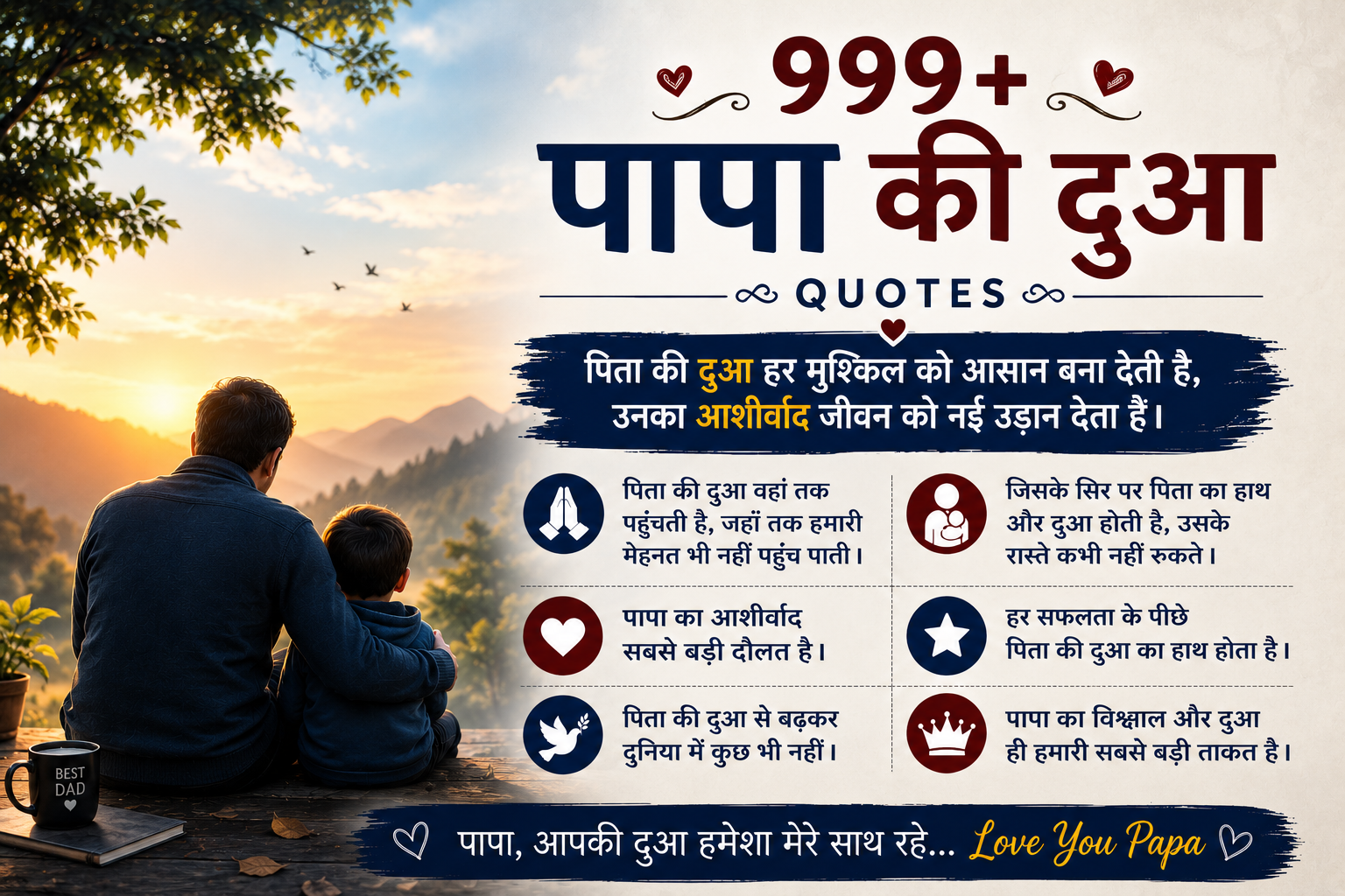 Papa Ki Dua Quotes
